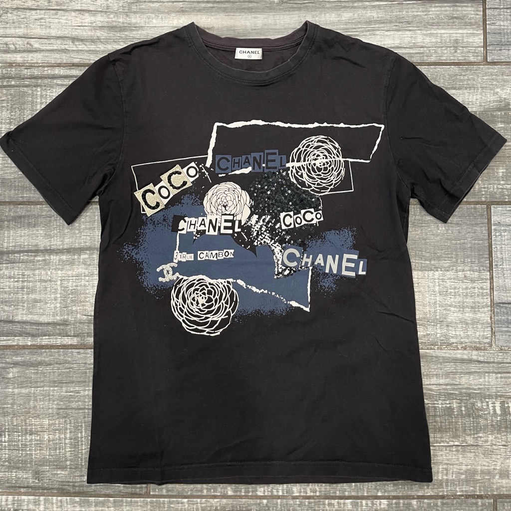 Chanel Coco Rue Cambon Size 38 Woman’s Tshirt